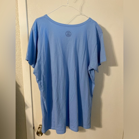 NWOT- Life Is Good “Spread Good Vibes” crusher tee, Women’s XXL - Picture 2 of 4